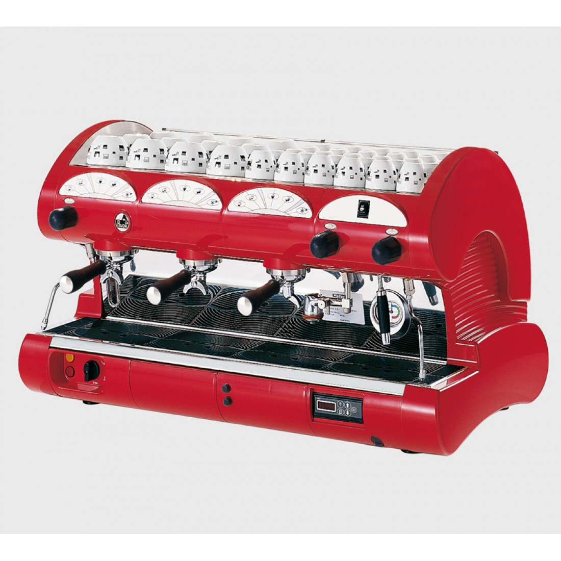3 Group Espresso Machine La Pavoni 3D Commercial Coffee Machines